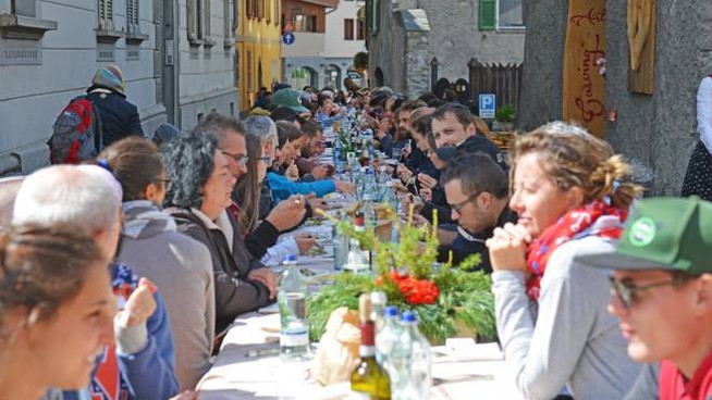 La pizzocherata più lunga d'Italia a Bormio