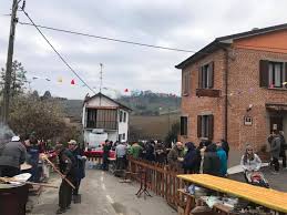 Polenta a Monteveneroso, nel comune di canneto Pavese, in provincia di Pavia