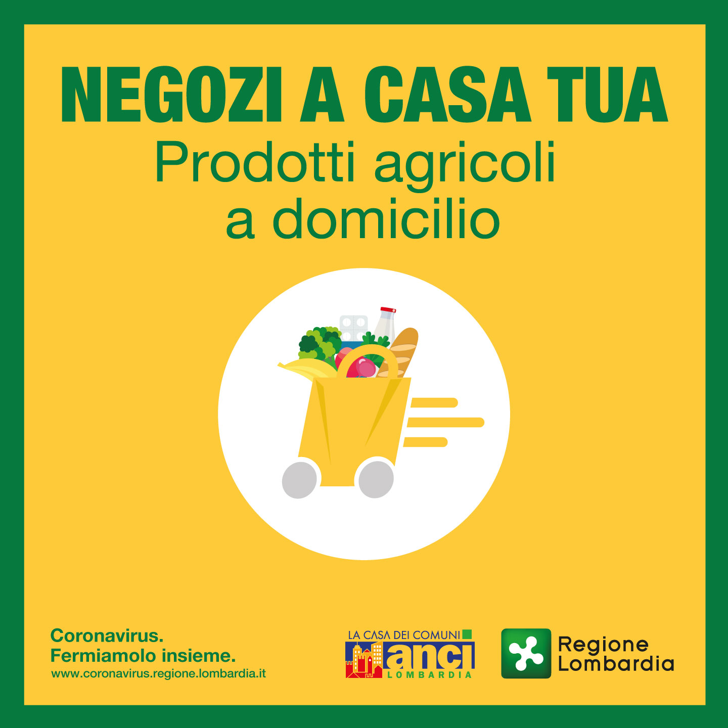 Negozi a casa tua. La spesa a domicilio