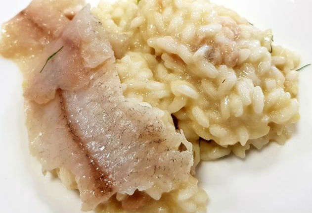Risotto con la tinca